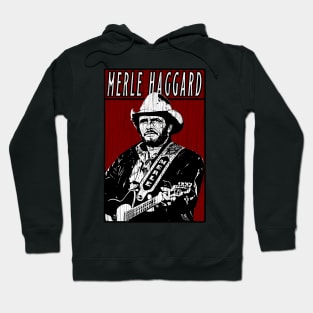 Vintage Retro Merle Haggard Hoodie